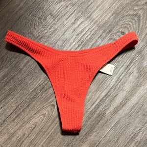 Aerie Red Bikini Bottom